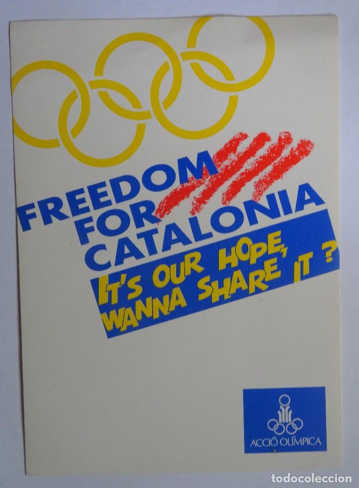 Adesivi di collezione: PEGATINA, ACCI&Oacute; OL&Iacute;MPICA , CATALUNYA, VER FOTOS