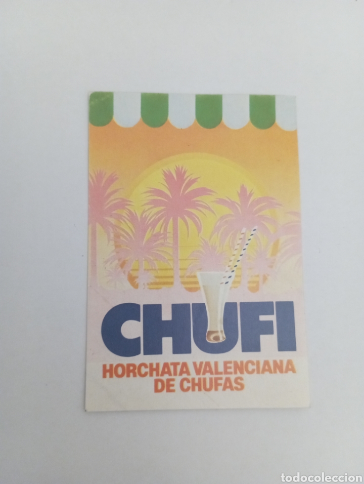 Sammlung von Aufklebern: PEGATINA PROMOCIONAL CHUFI HORCHATA VALENCIANA DE CHUFAS A&Ntilde;OS 80