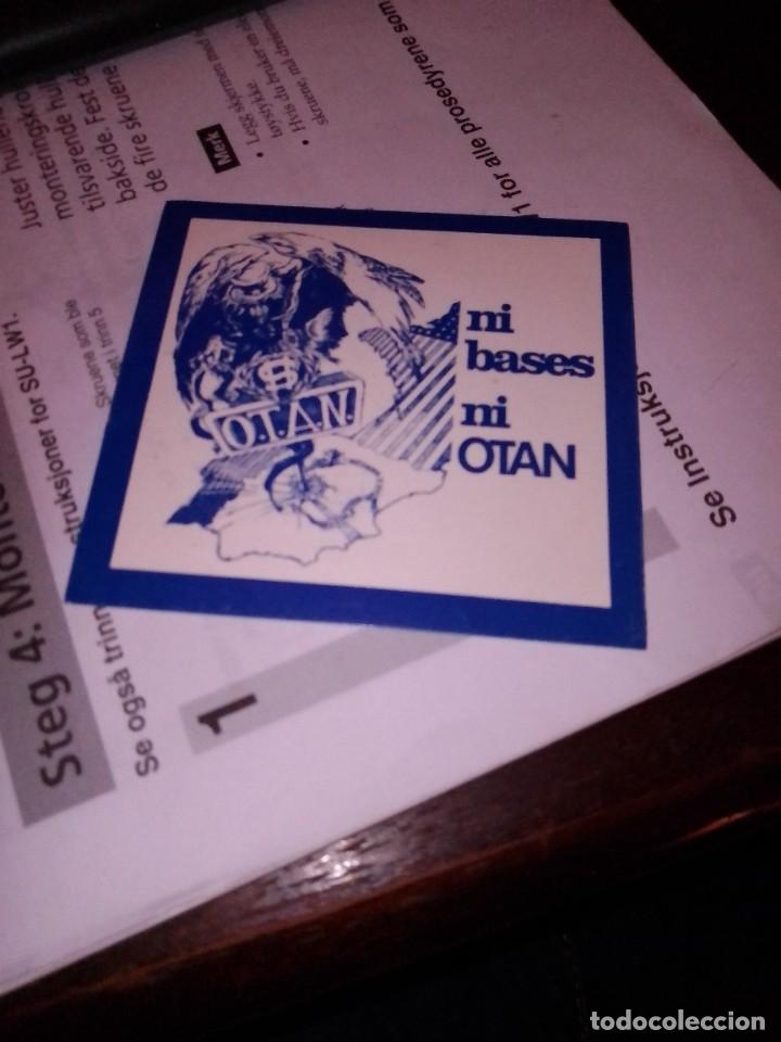 Pegatinas de colecci&oacute;n: Ni bases ni otan