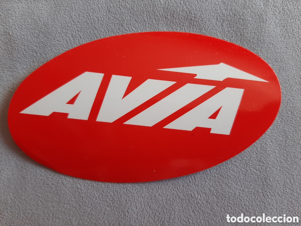 Pegatinas de colecci&oacute;n: ANTIGUA PEGATINA AVIA MARCA DEPORTIVA A&Ntilde;OS 80 COMPRA MINIMA 5&euro;