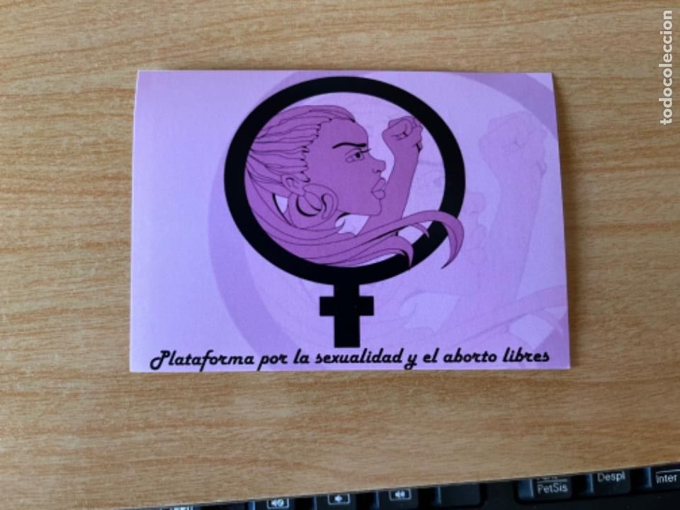 Pegatinas de colecci&oacute;n: Pegatina pol&iacute;tica feminista Valladolid