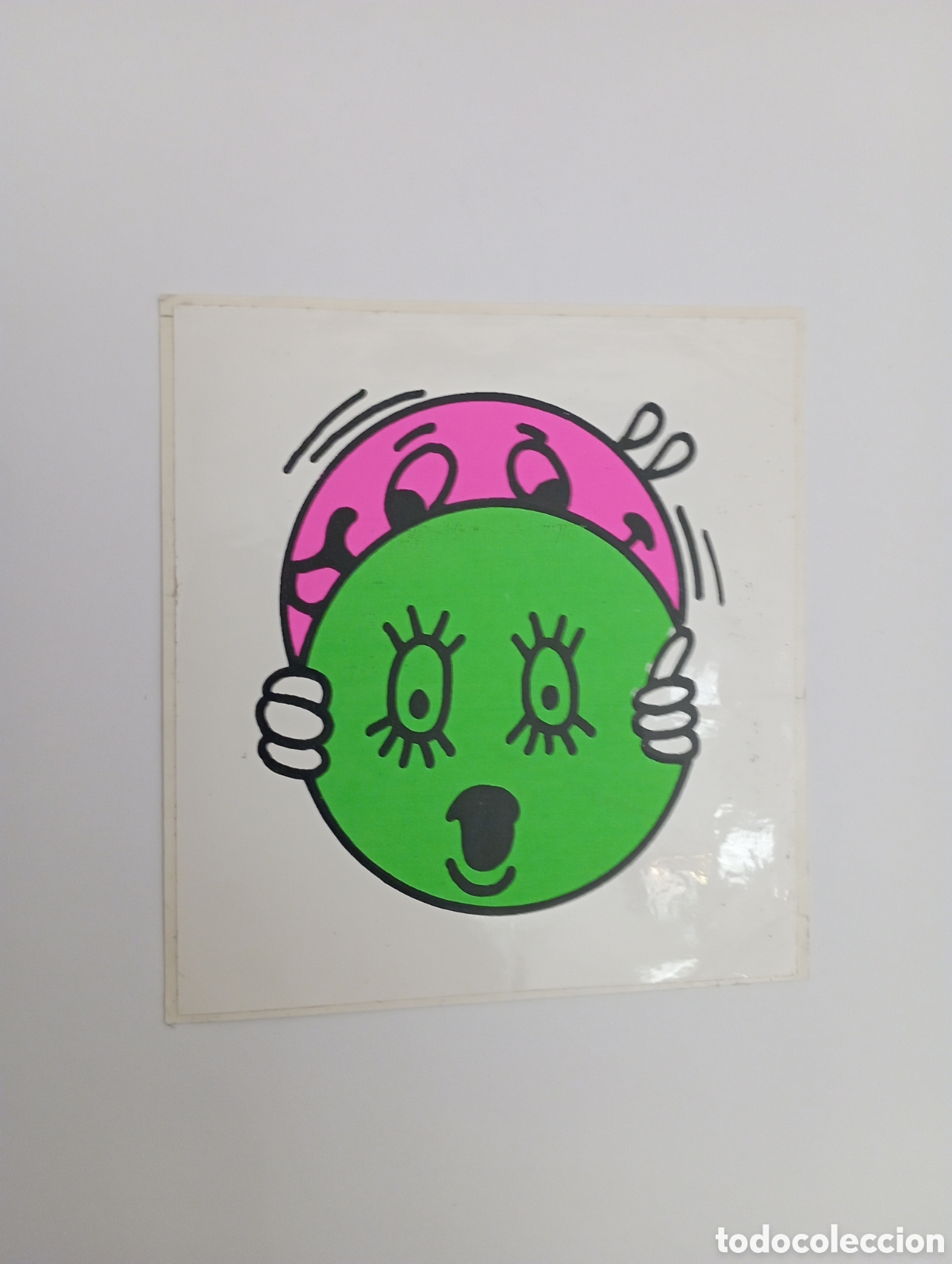 Autocollants de collection: PEGATINA PROMOCIONAL SMILEY A&Ntilde;OS 80