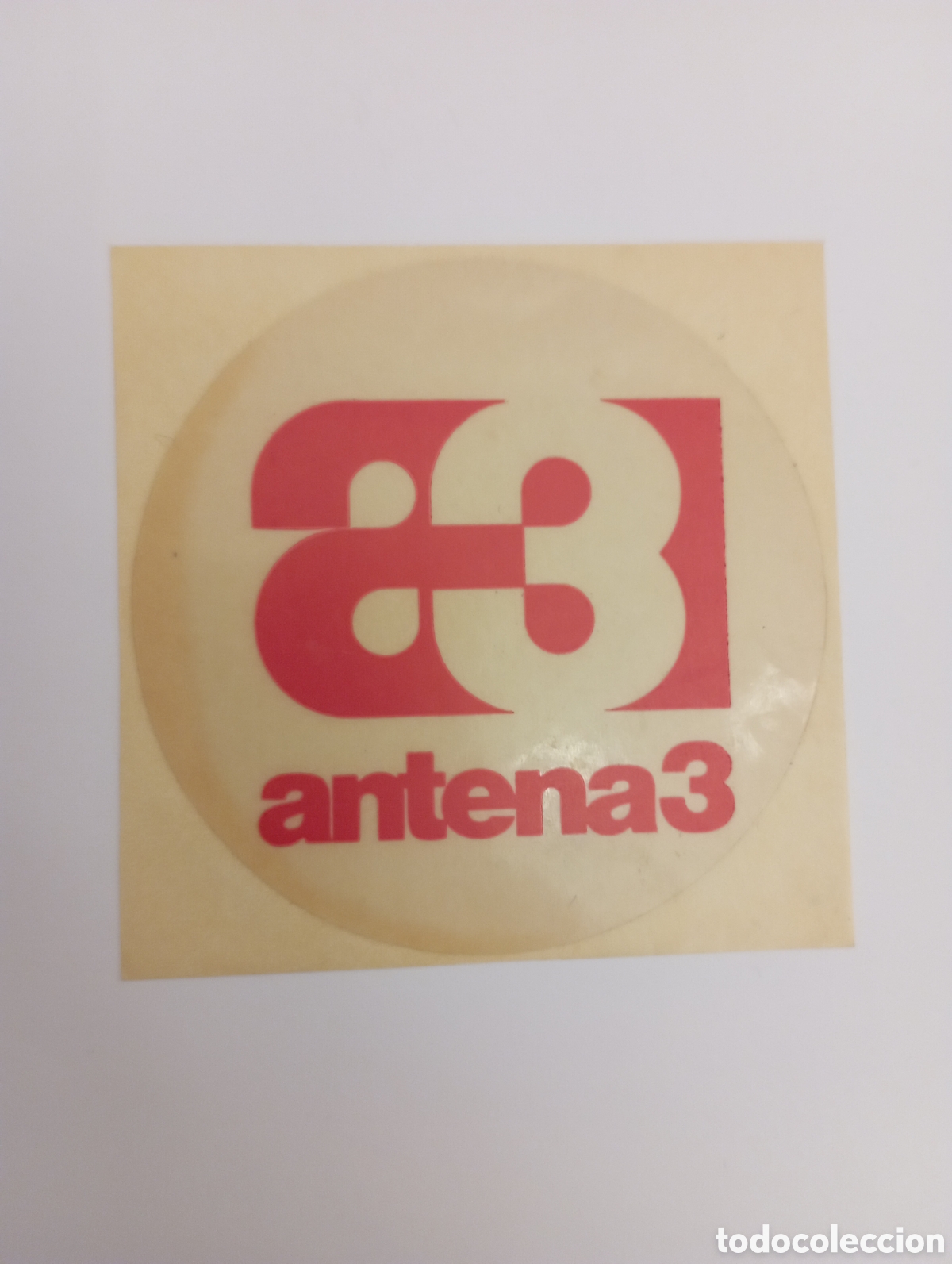 Sammlung von Aufklebern: PEGATINA PROMOCIONAL ANTENA 3 A3 A&Ntilde;OS 80