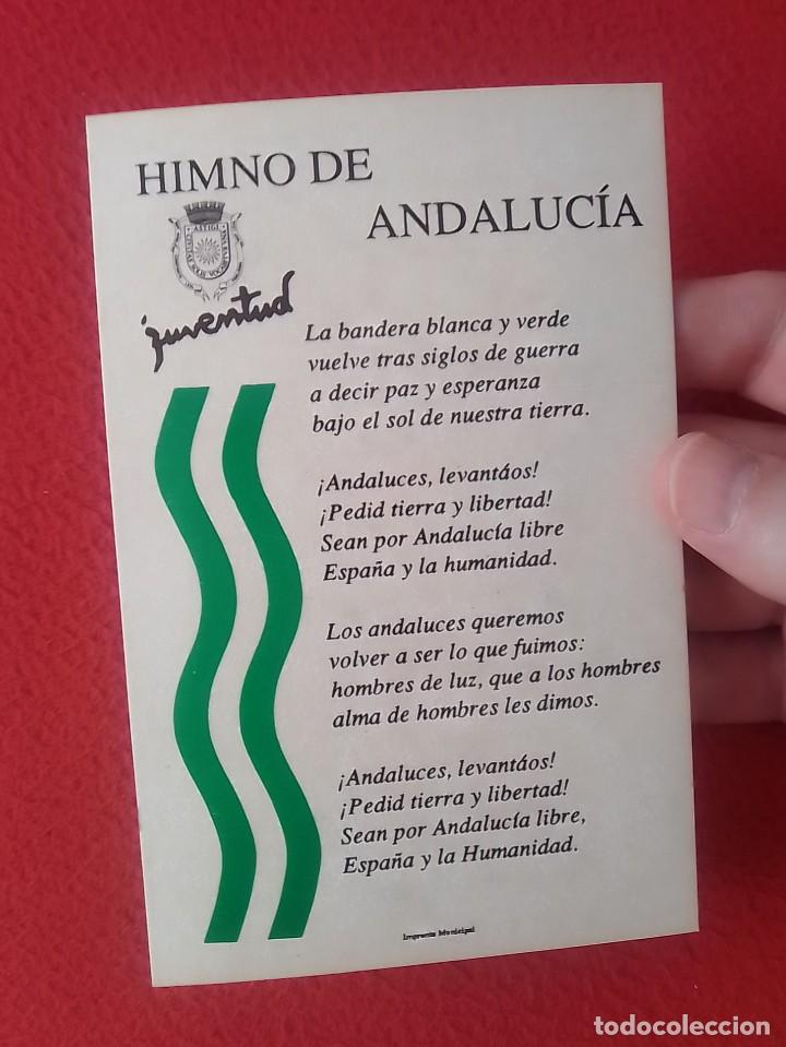 Autocollants de collection: PEGATINA ADHESIVO STICKER HIMNO DE ANDALUC&Iacute;A ANDALUSIA HIMN JUVENTUD &Eacute;CIJA VER FOTOS, AUTOCOLLANT...