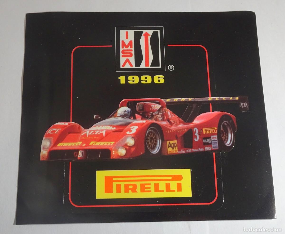 Pegatinas de colecci&oacute;n: ADHESIVO PEGATINA, PIRELLI IMSA 1996 FERRARI 333, VER FOTOS