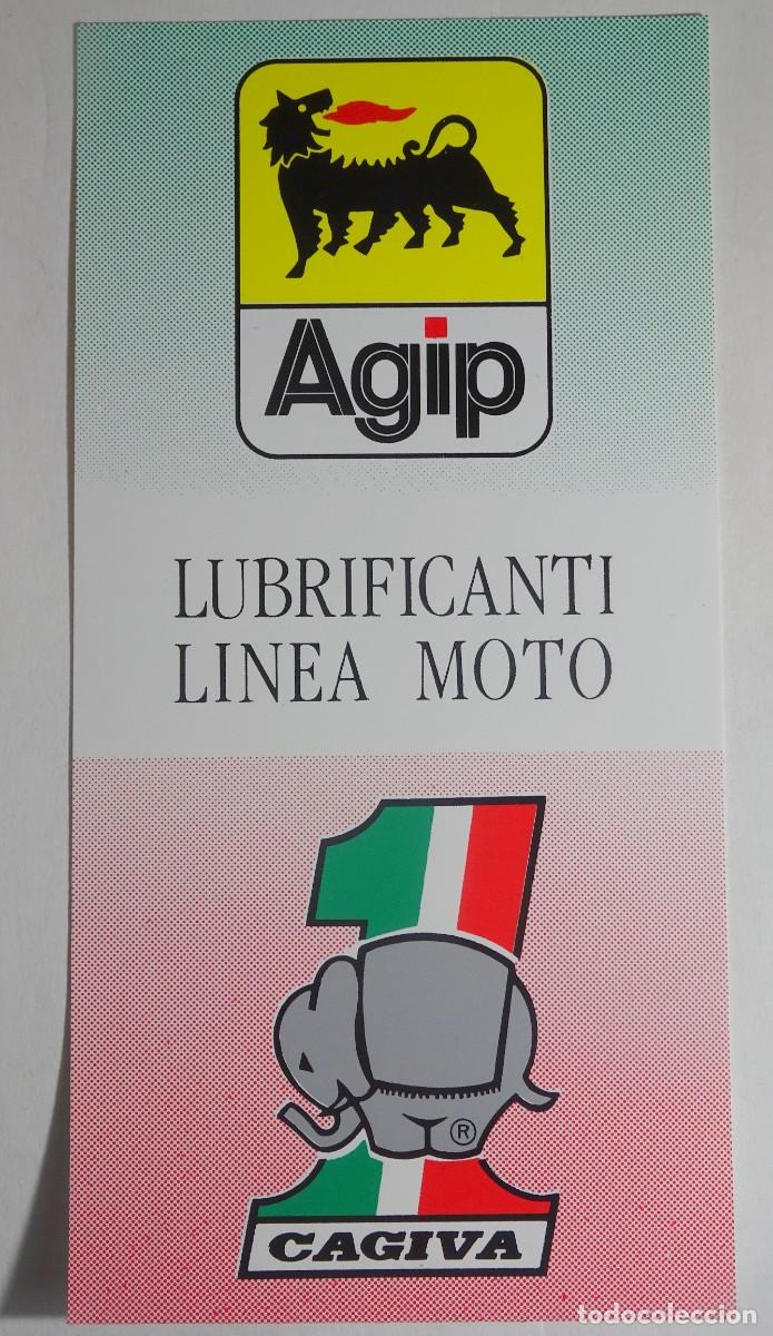 Adesivi di collezione: ADHESIVO PEGATINA, AGIP CAGIVA, VER FOTOS