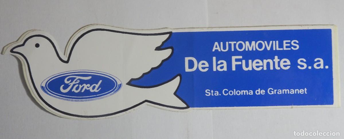 Adesivi di collezione: ADHESIVO PEGATINA, AUTOM&Oacute;VILES DE LA FUENTE S.A., STA COLOMA DE GRAMENET, VER FOTOS