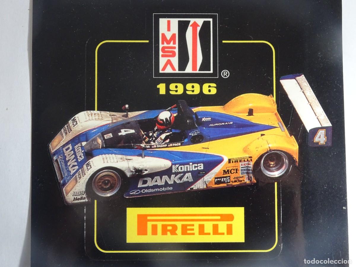 Pegatinas de colecci&oacute;n: ADHESIVO PEGATINA, F&Oacute;RMULA 1 PIRELLI , IMSA, 1996, VER FOTOS