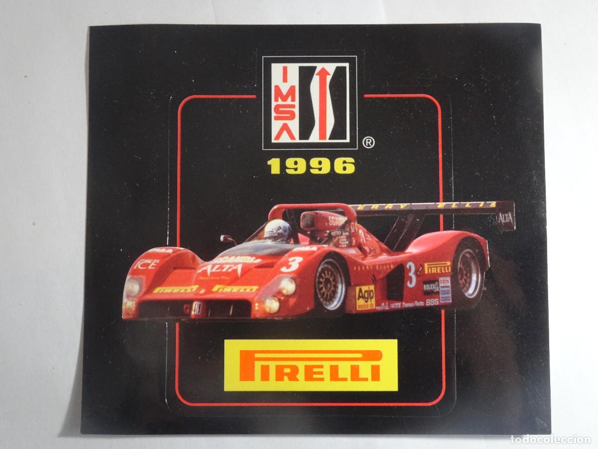Pegatinas de colecci&oacute;n: ADHESIVO PEGATINA, PIRELLI IMSA 1996 FERRARI 333, VER FOTOS