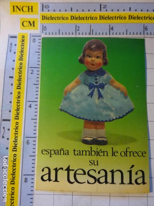 Sammlung von Aufklebern: PEGATINA DE JUGUETES. ESPA&Ntilde;A ARTESAN&Iacute;A. MU&Ntilde;ECAS PORCELANA. 87