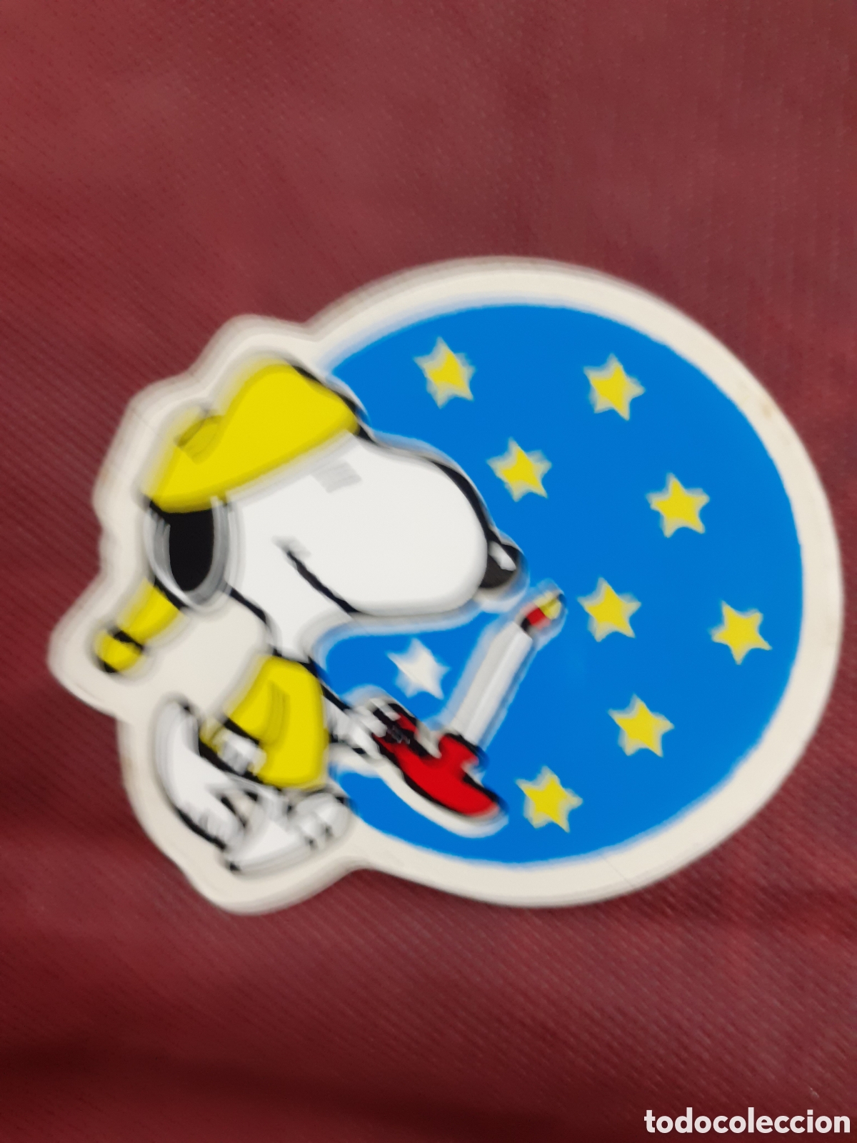 Pegatinas de colecci&oacute;n: PEGATINA ADHESIVOD SNOOPY SE VA A DORMIR