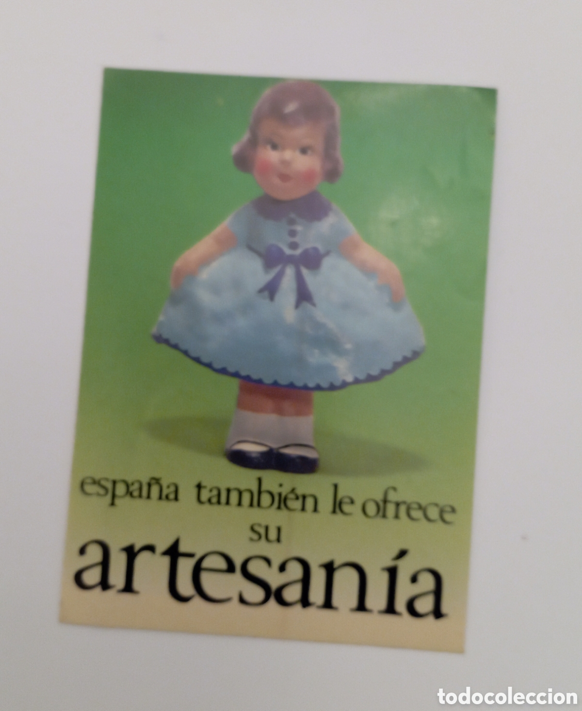 Autocollants de collection: PEGATINA PROMOCIONAL ESPA&Ntilde;A ARTESANIA A&Ntilde;OS 80