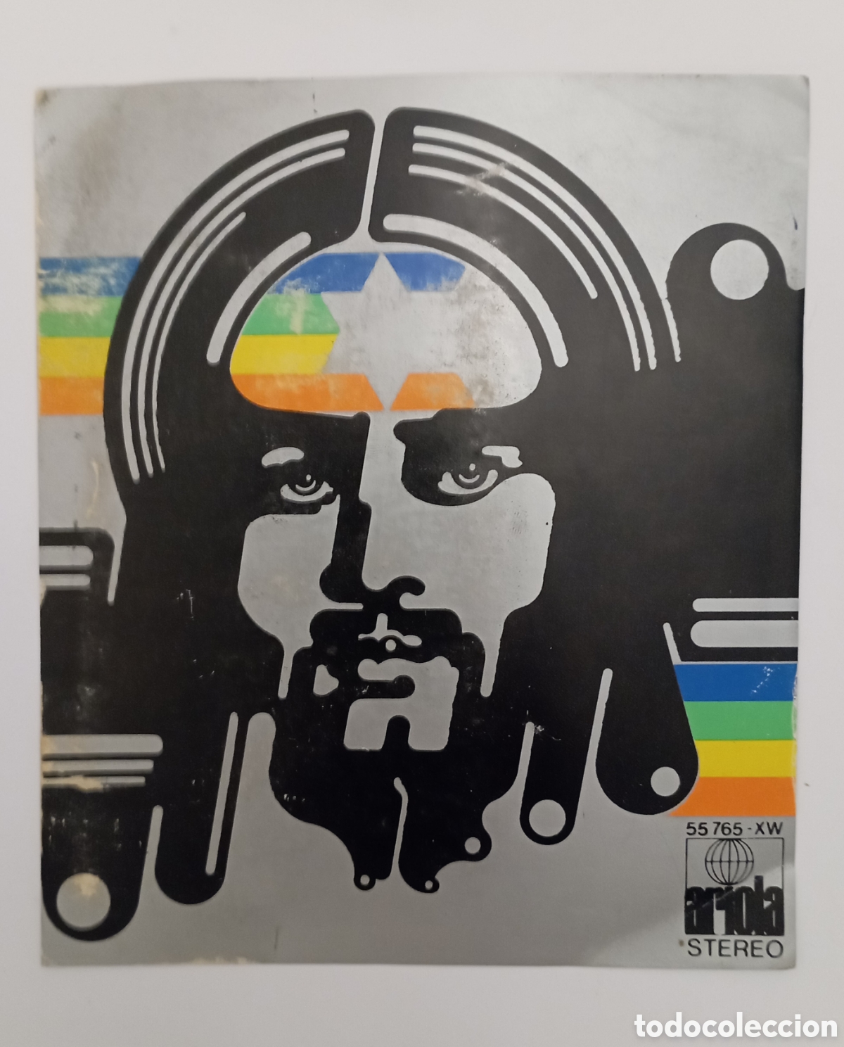 Autocollants de collection: PEGATINA PROMOCIONAL ARIOLA ESTEREO A&Ntilde;OS 80