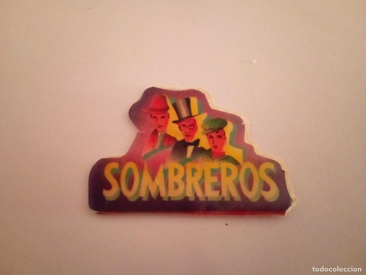 Adesivi di collezione: PEGATINA ADHESIVA PROMOCIONAL PASTELITOS PANRICO SOMBREROS A&Ntilde;OS 80