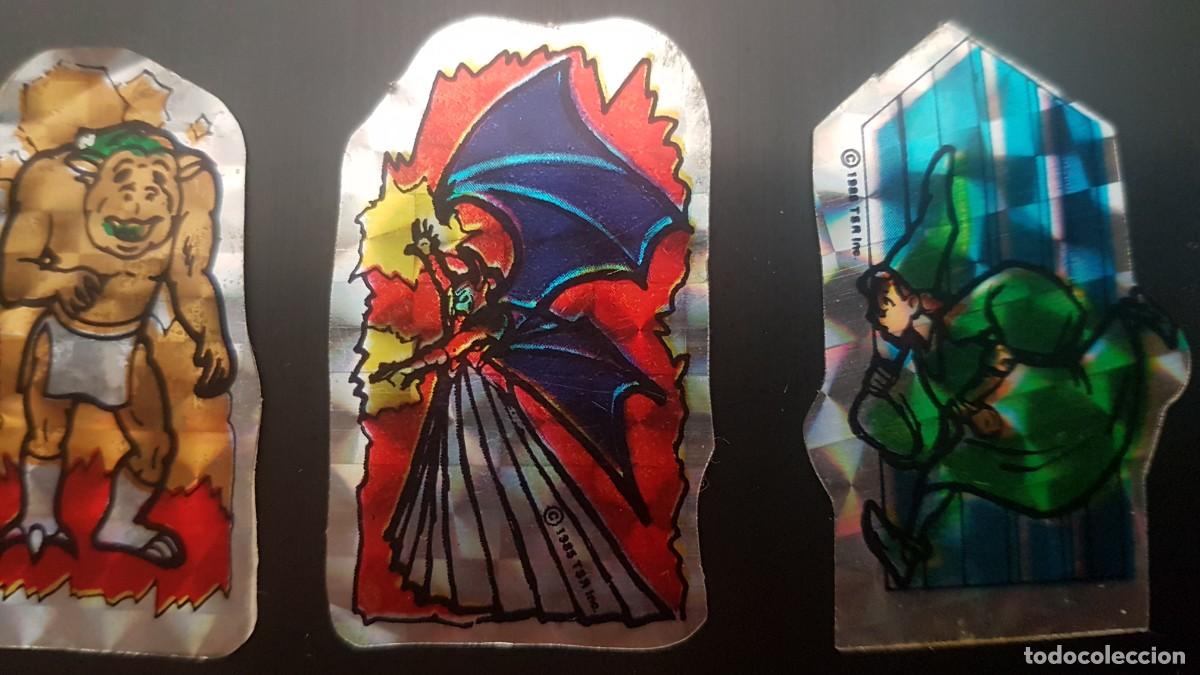 Pegatinas de colecci&oacute;n: 6 Pegatinas de DRAGONES Y MAZMORRAS - Foto 3