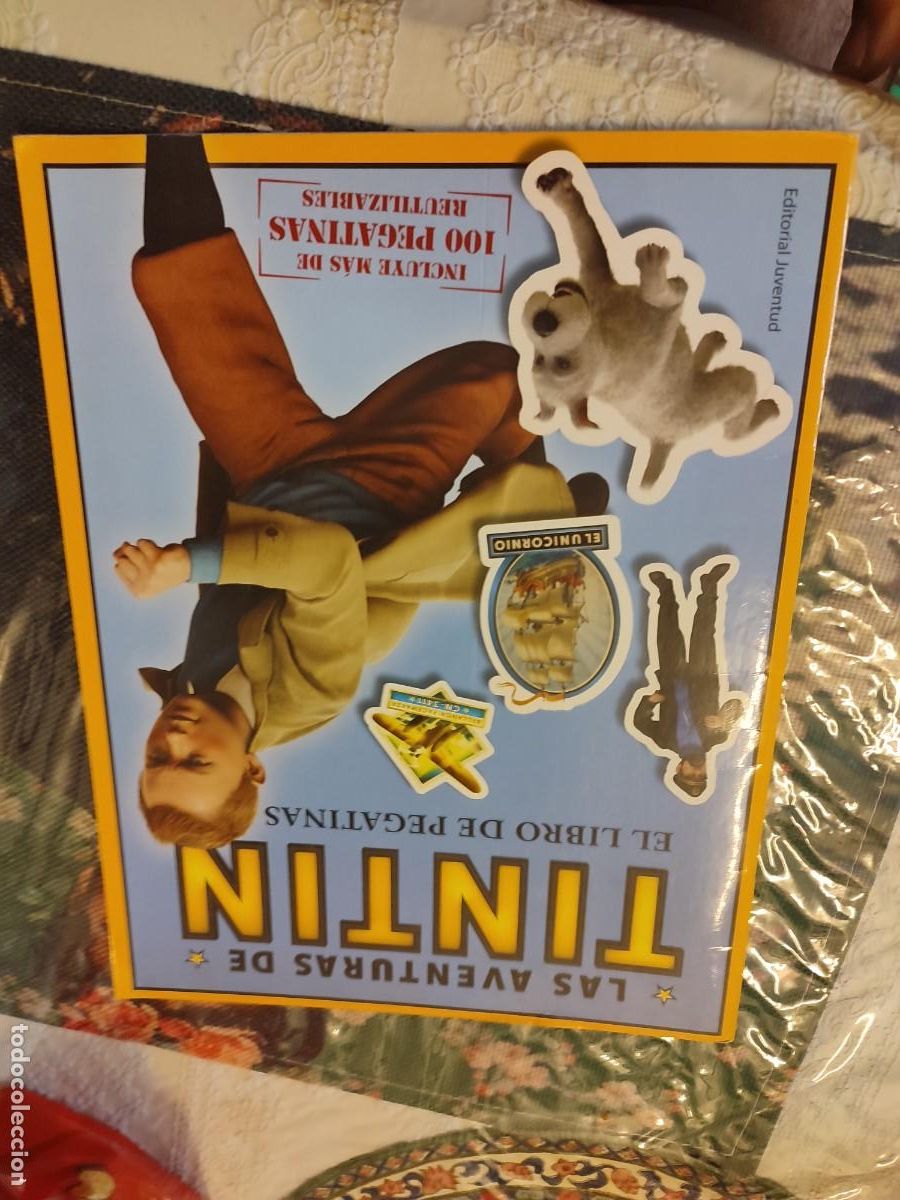 Pegatinas de colecci&oacute;n: 100 PEGATINAS LAS AVENTURAS DE TINT&Iacute;N: EDITORIAL JUVENTUD CON 100 PEGATINAS