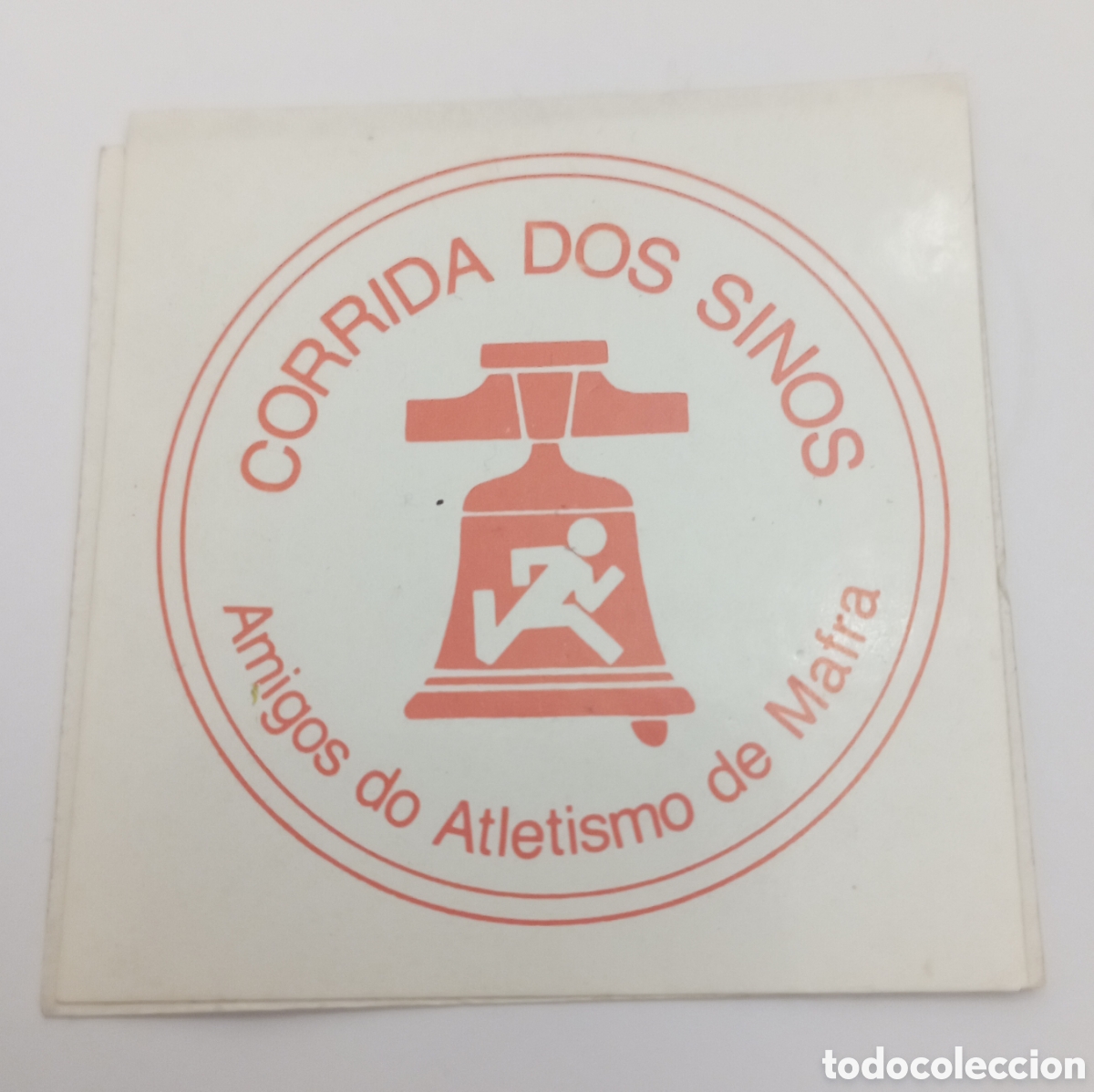 Adesivi di collezione: PEGATINA PROMOCIONAL CORRIDA DOS SINOS A&Ntilde;OS 80 AMIGOS ATLETISMO MAFRA PORTUGAL