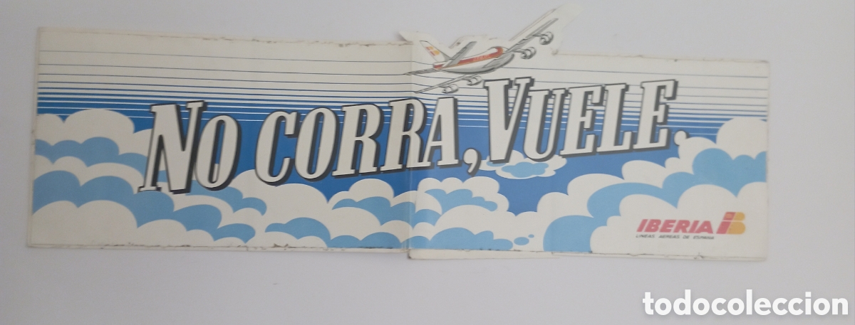 Adesivi di collezione: PEGATINA PROMOCIONAL IBERIA A&Ntilde;OS 80