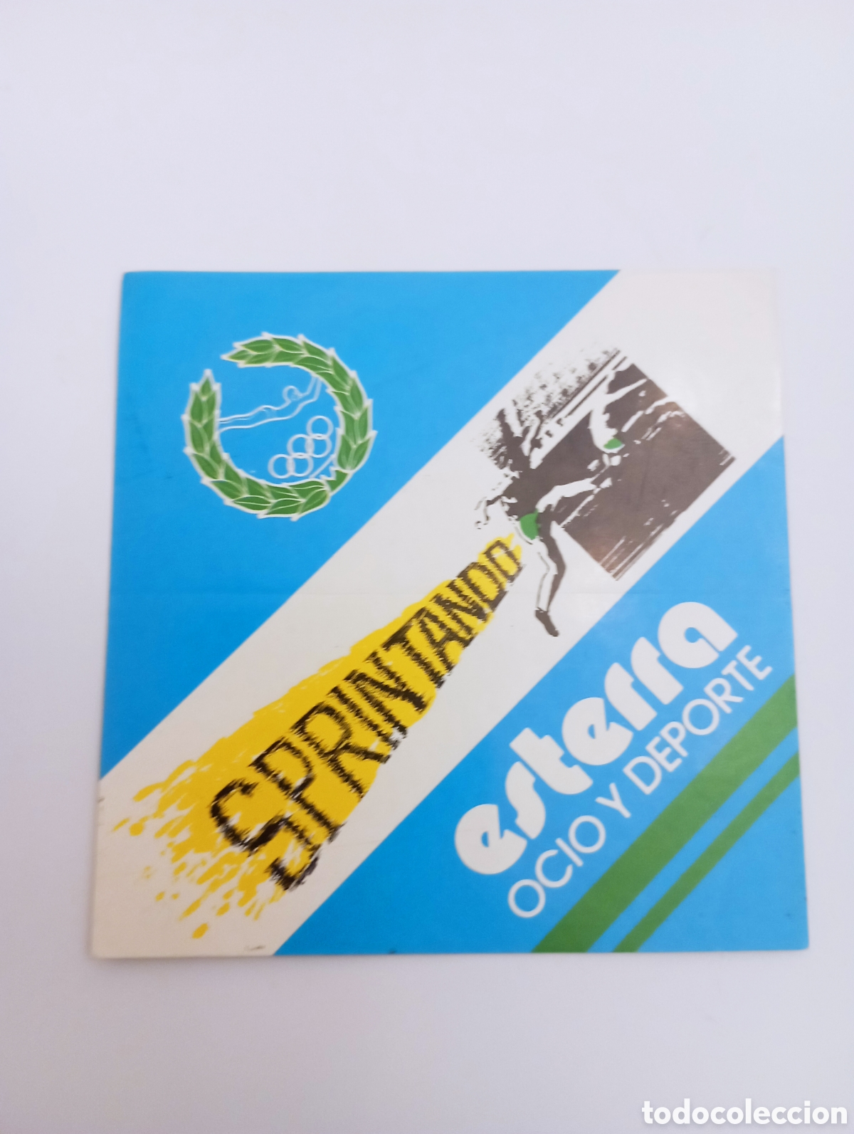 Adesivi di collezione: PEGATINA PROMOCIONAL SPRINTANDO ESTERRA OCIO Y DEPORTE A&Ntilde;OS 80