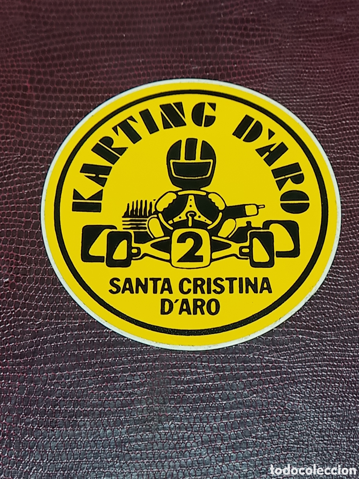Pegatinas de colecci&oacute;n: PEGATINA KARTING DARO - Foto 1