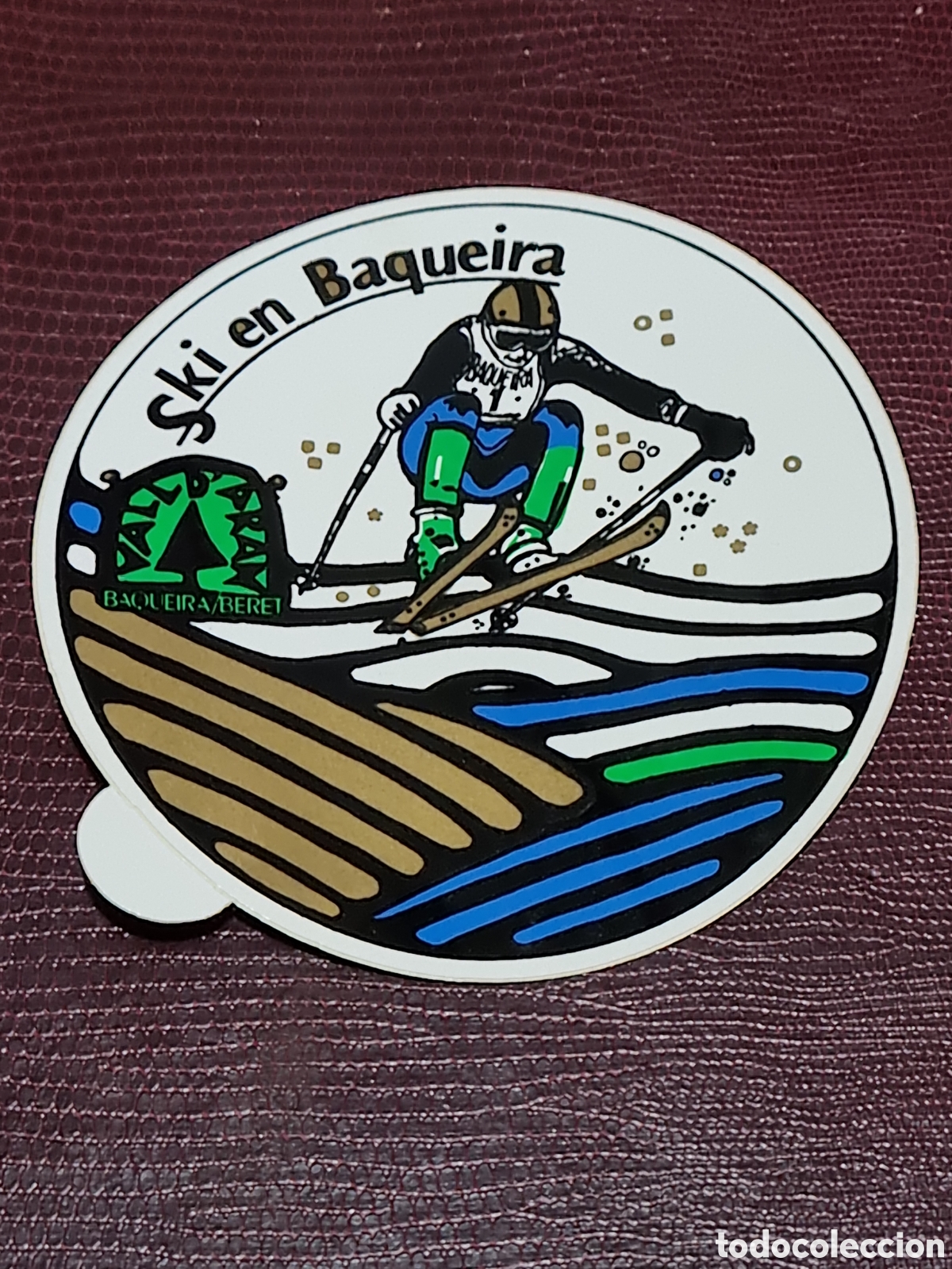 Pegatinas de colecci&oacute;n: PEGATINA SKI EN BAQUEIRA