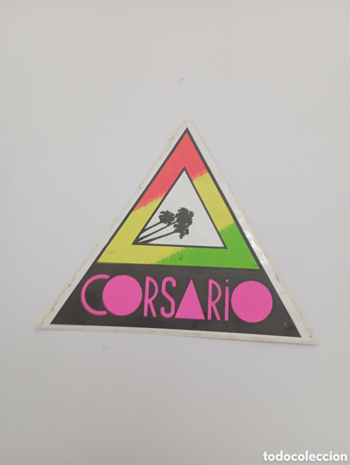 Pegatinas de colecci&oacute;n: PUB CORSARIO PEGATINA PROMOCIONAL PROPAGANDA PREMIUM A&Ntilde;OS 80