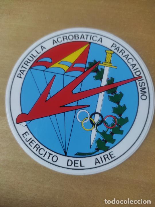 Pegatinas de colecci&oacute;n: PATRULLA ACROBATICA PARACAIDISMO *** ADHESIVO PEGATINA 9 CM ALTO MILITAR AVIACION EJERCITO AIRE