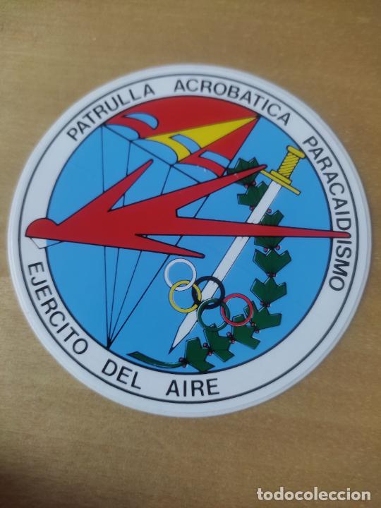 Pegatinas de colecci&oacute;n: PATRULLA ACROBATICA PARACAIDISMO ** ADHESIVO PEGATINA 9 CM ALTO MILITAR AVIACION EJERCITO AIRE