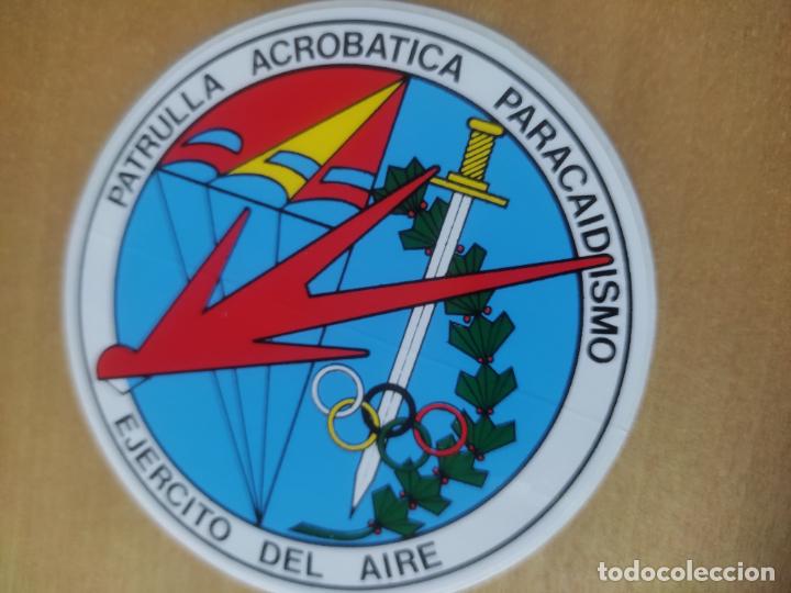 Pegatinas de colecci&oacute;n: PATRULLA ACROBATICA PARACAIDISMO _ADHESIVO PEGATINA 9 CM ALTO MILITAR AVIACION EJERCITO AIRE