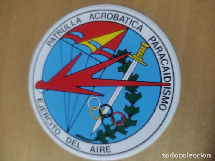 Pegatinas de colecci&oacute;n: PATRULLA ACROBATICA PARACAIDISMO __ADHESIVO PEGATINA 9 CM ALTO MILITAR AVIACION EJERCITO AIRE