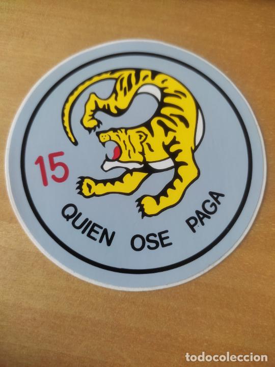 Pegatinas de colecci&oacute;n: ESCUADRON ALA 151 _______ ADHESIVO PEGATINA 9 CM ALTO MILITAR AVIACION EJERCITO AIRE QUIEN OSE PAGA