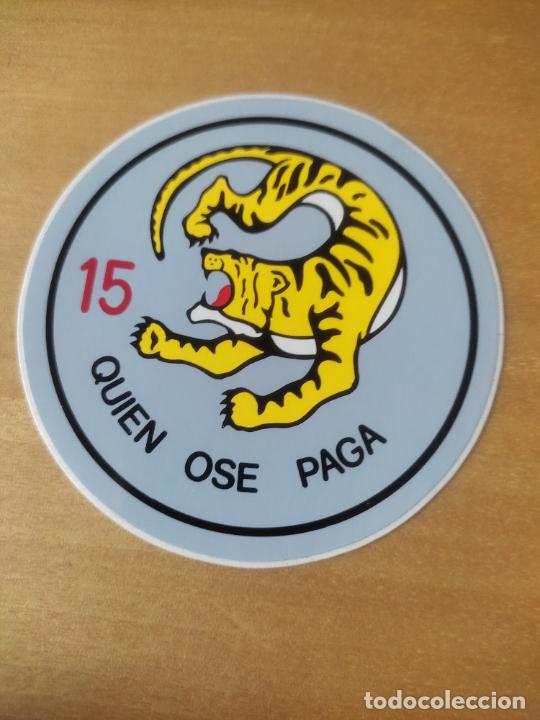 Pegatinas de colecci&oacute;n: ESCUADRON ALA 151 _____ ADHESIVO PEGATINA 9 CM ALTO MILITAR AVIACION EJERCITO AIRE QUIEN OSE PAGA