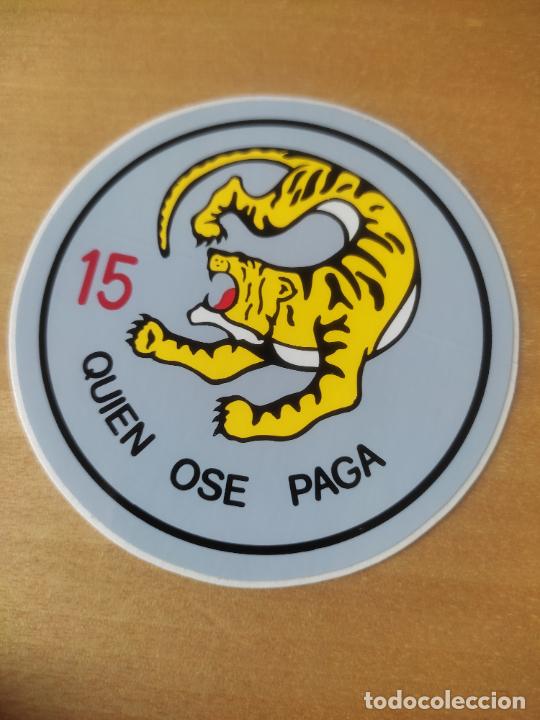 Pegatinas de colecci&oacute;n: ESCUADRON ALA 151 _____ADHESIVO PEGATINA 9 CM ALTO MILITAR AVIACION EJERCITO AIRE QUIEN OSE PAGA