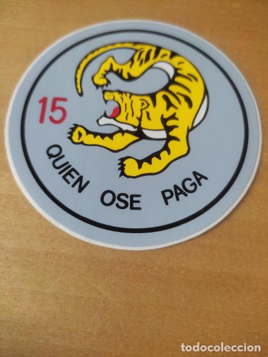 Pegatinas de colecci&oacute;n: ESCUADRON ALA 151 ____ADHESIVO PEGATINA 9 CM ALTO MILITAR AVIACION EJERCITO AIRE QUIEN OSE PAGA