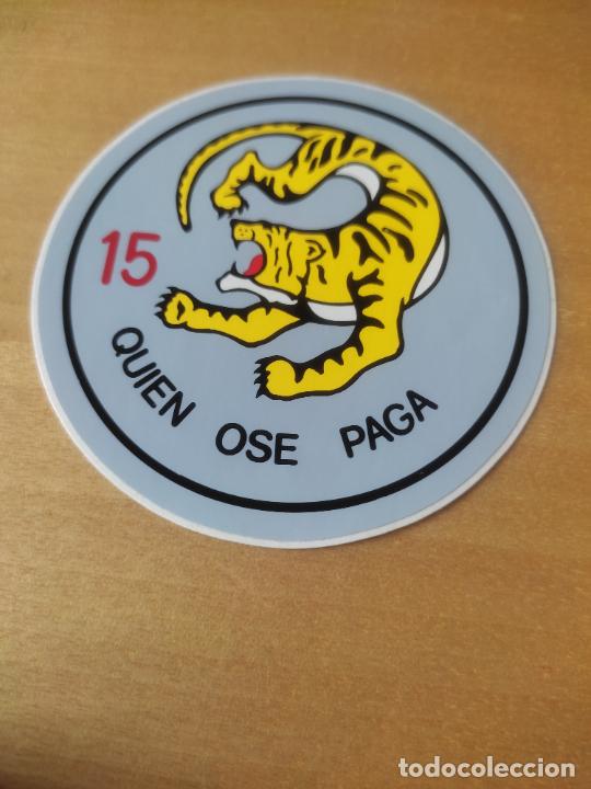 Pegatinas de colecci&oacute;n: ESCUADRON ALA 151 ___ADHESIVO PEGATINA 9 CM ALTO MILITAR AVIACION EJERCITO AIRE QUIEN OSE PAGA