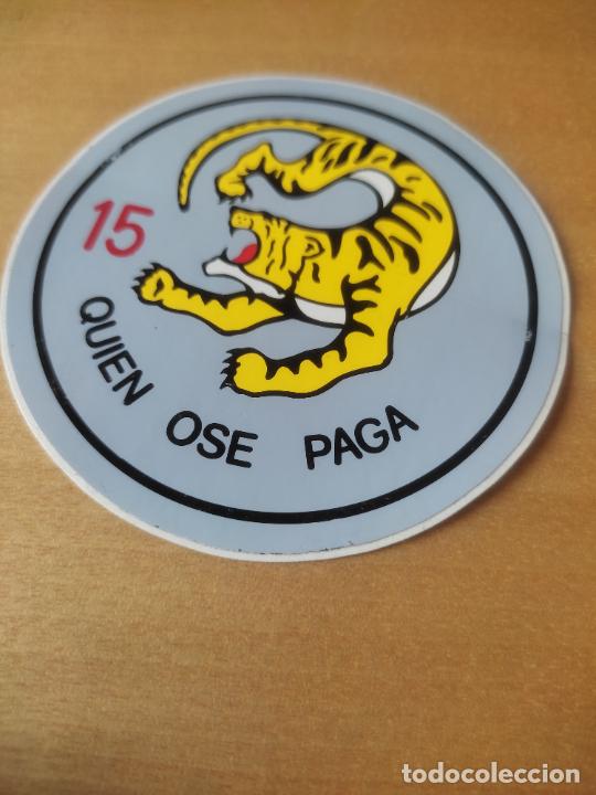 Pegatinas de colecci&oacute;n: ESCUADRON ALA 151 _ ADHESIVO PEGATINA 9 CM ALTO MILITAR AVIACION EJERCITO AIRE QUIEN OSE PAGA