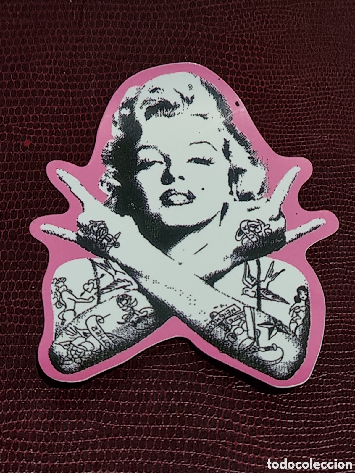 Pegatinas de colecci&oacute;n: PEGATINA MARILYN MONROE - Foto 1