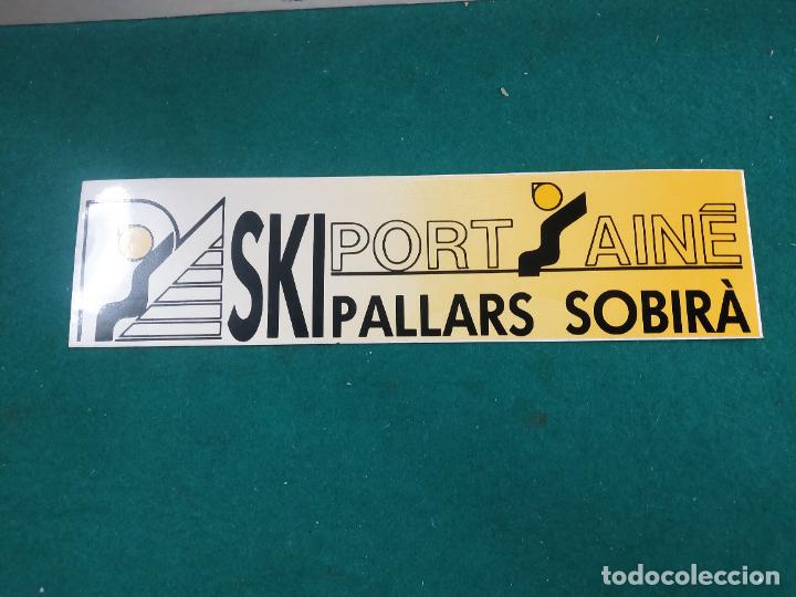 Pegatinas de colecci&oacute;n: SKI PORT AINE. PALLARS SUBIRA. ADHESIVO PEGATINA.