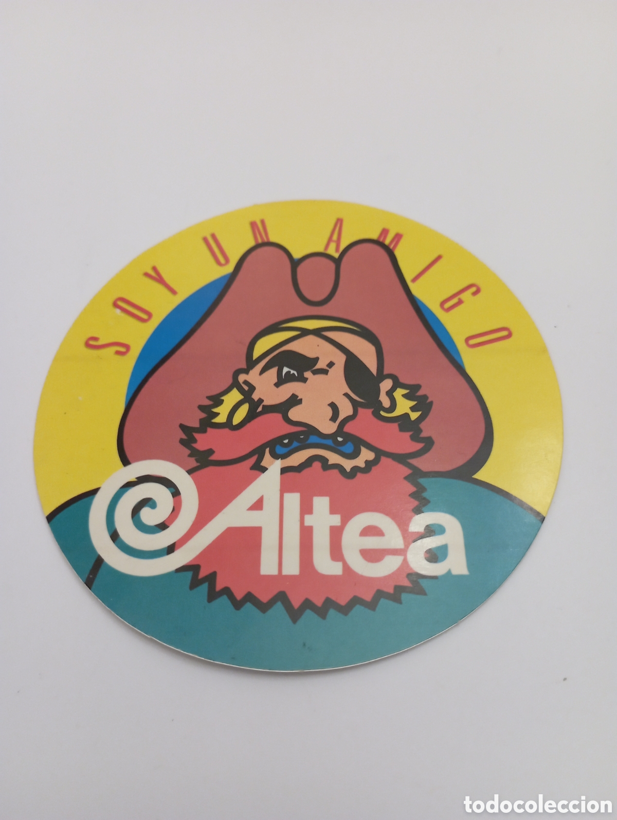 Pegatinas de colecci&oacute;n: PEGATINA PROMOCIONAL PROPAGANDA ALTEA A&Ntilde;OS 80