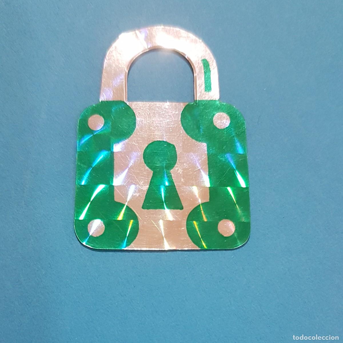 Pegatinas de colecci&oacute;n: Pegatina brillante de PANRICO - Candado