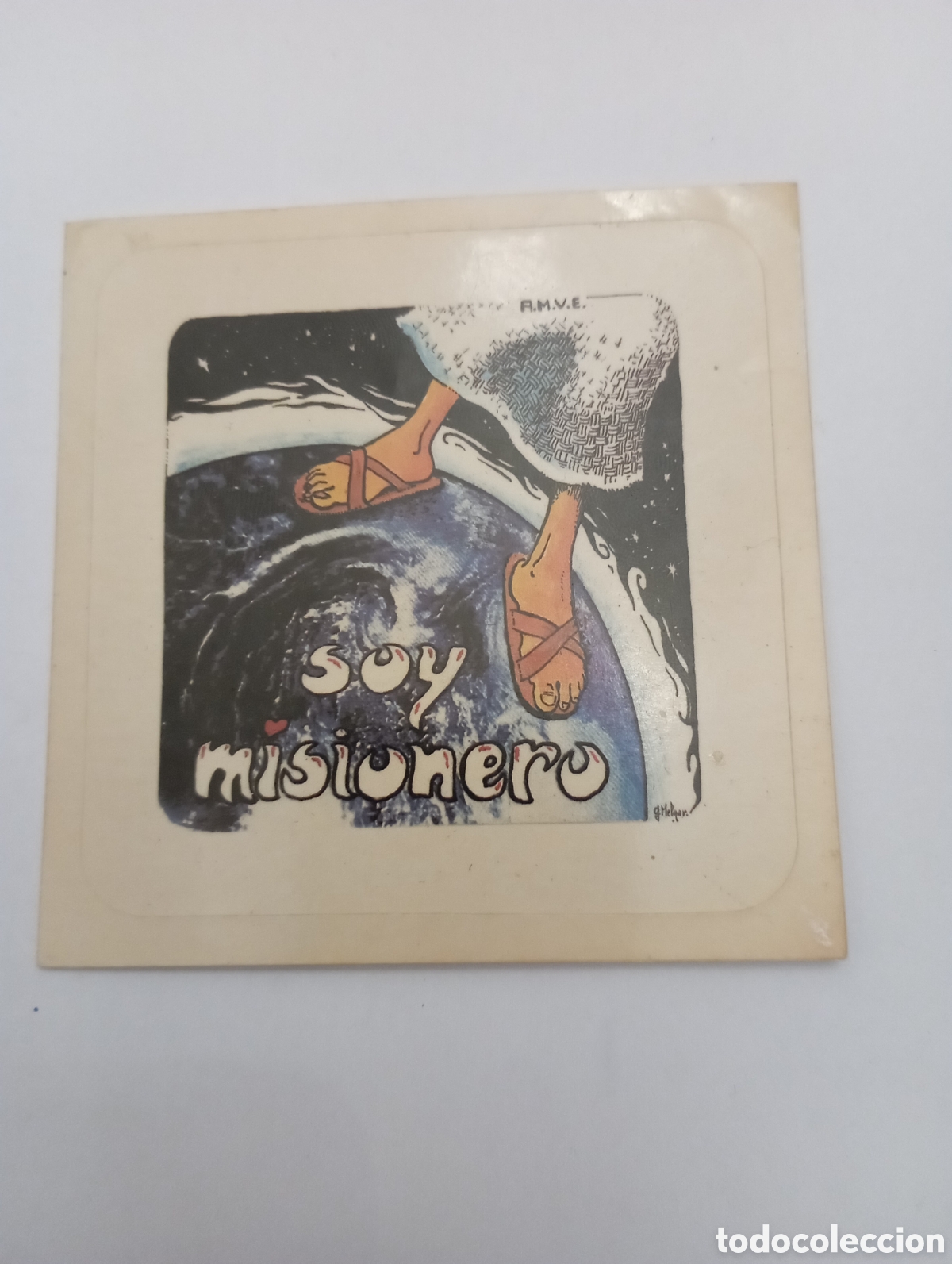 Pegatinas de colecci&oacute;n: PEGATINA PROPAGANDA CRISTIANA CATOLICA SOY MISIONERO