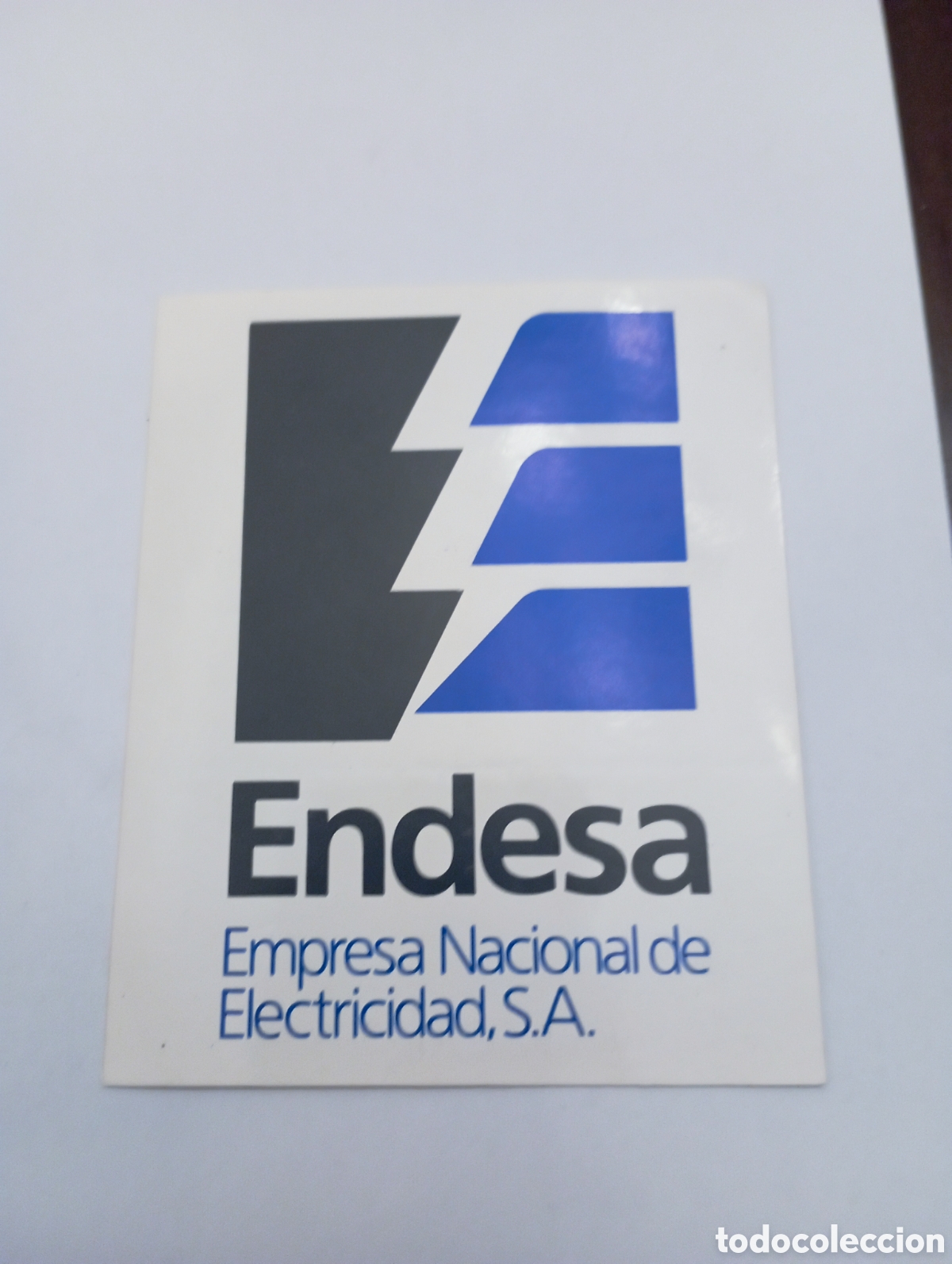 Pegatinas de colecci&oacute;n: PEGATINA PROMOCIONAL PROPAGANDA ENDESA A&Ntilde;OS 80