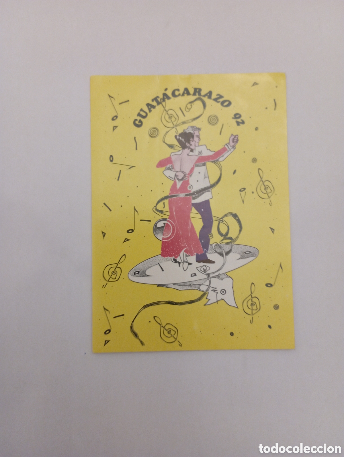 Pegatinas de colecci&oacute;n: PEGATINA PROMOCIONAL GUATACARAZO 92 SEVILLA A&Ntilde;OS 90