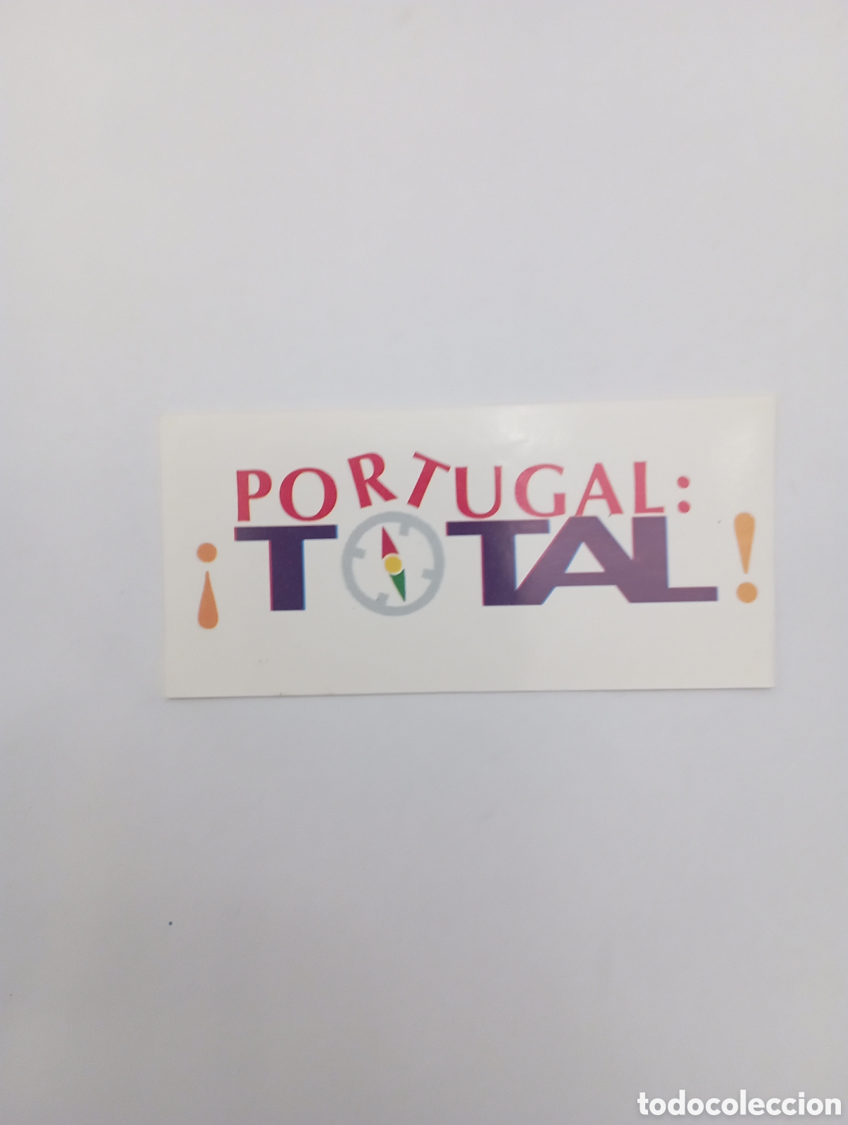 Pegatinas de colecci&oacute;n: PEGATINA PROMOCIONAL PORTUGAL TOTAL A&Ntilde;OS 80