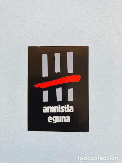 Adesivi di collezione: PEGATINA AMNISTIA EGUNA