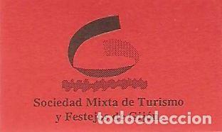 Pegatinas de colecci&oacute;n: PEGATINA - ADHESIVO - VARIOS - SOCIEDAD MIXTA DE TURISMO Y FESTEJOS DE GIJON