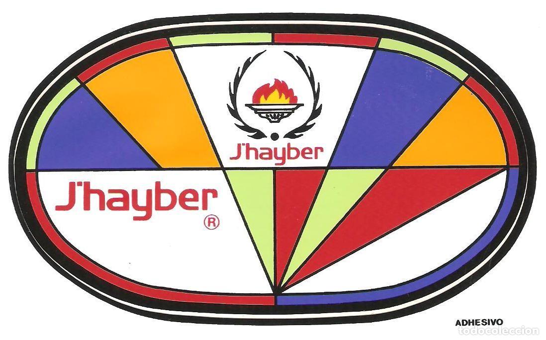Autocollants de collection: PEGATINA - ADHESIVO - MARCAS - J'HAYBER