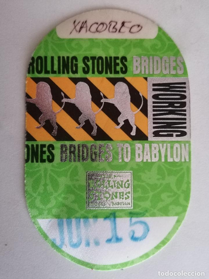 Pegatinas de colecci&oacute;n: XACOBEO 1999- ROLLING STONES BRIDGES, 15 DE JUNIO