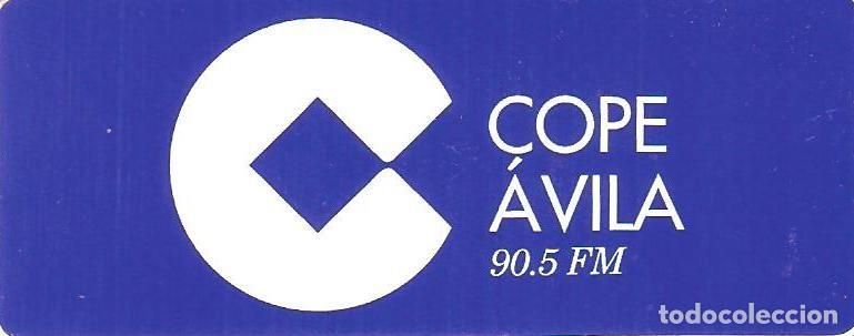 Pegatinas de colecci&oacute;n: PEGATINA - ADHESIVO - RADIO - TV - COPE AVILA - 90.5 FM