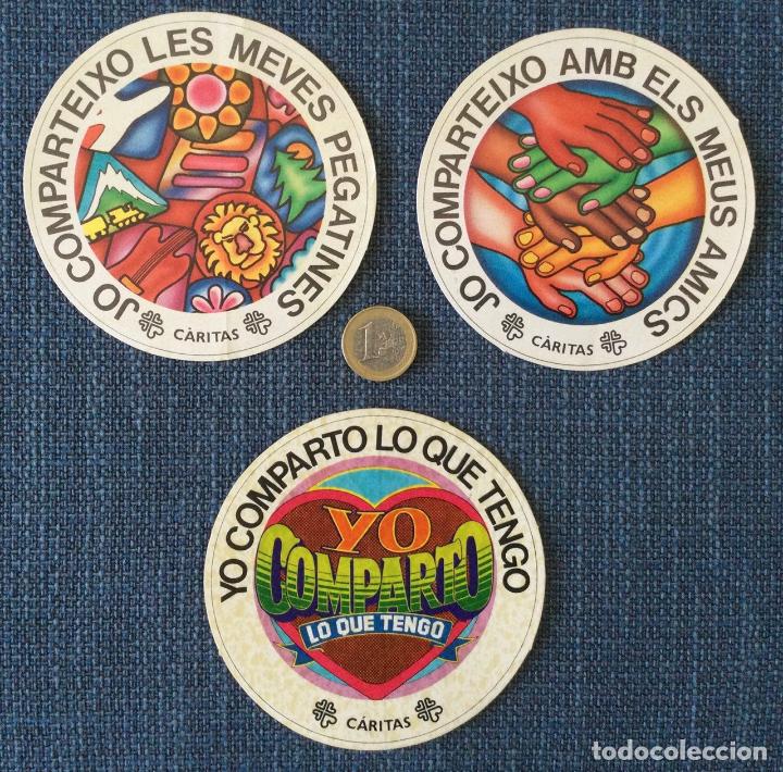 Pegatinas de colecci&oacute;n: Lote Caritas - Foto 1